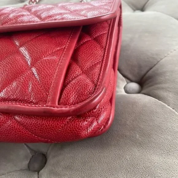 Chanel classic french riviera flap Shoulder Bag - Picture 6 of 14